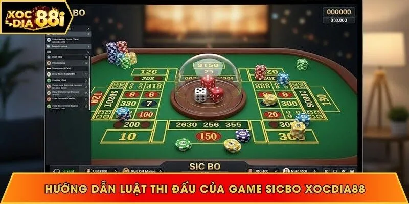 Hướng dẫn thể lệ chơi của game Sicbo Xocdia88